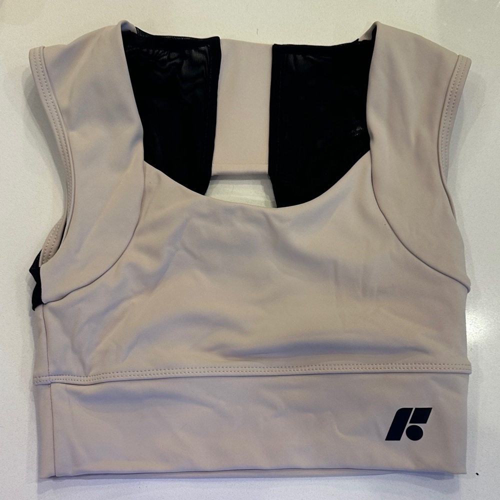 Forme Women's Beige Power Bra size small - Picture 2 of 5